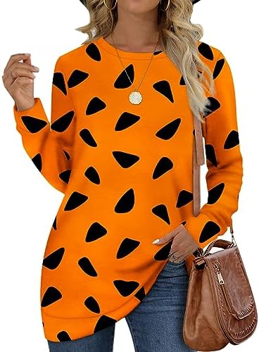Oversize Sweatshirt for Women Crew Neck Loose Fit Cute Casual