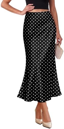 Winter Skirts for Women Fall Fashion Must Haves Dot Black White