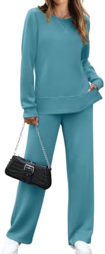 Womens Lounge Sets 2 Piece Outfits Plus Size Loungewear Lake 3XL